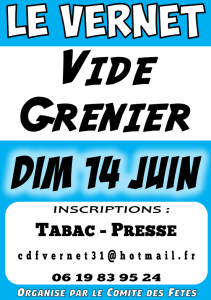 Vide-greniers - Vernet
