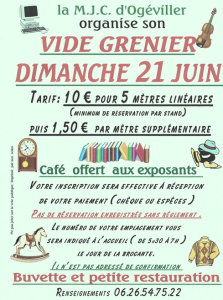Brocante, Vide-greniers - Ogéviller
