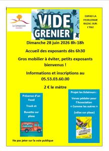 Vide-greniers - Razac-sur-l'Isle