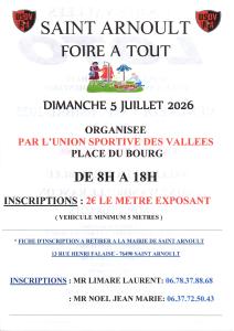 Foire à tout - Saint-Arnoult