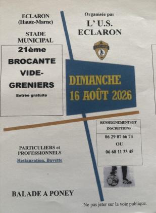 Brocante US Eclaron
