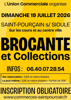 Brocante, Vide-greniers - Saint-Pourçain-sur-Sioule