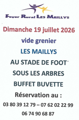 Vide-greniers - Les Maillys