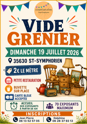 Brocante, Vide-greniers - Saint-Symphorien