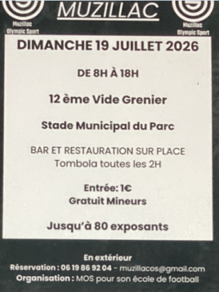 Brocante, Vide grenier - Muzillac
