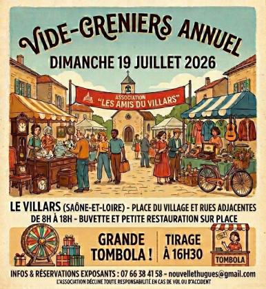 Vide-greniers - Le Villars