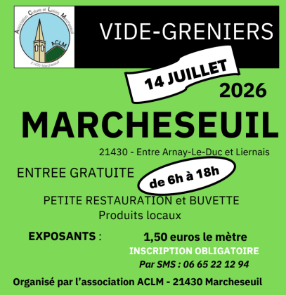 Vide-greniers - Marcheseuil
