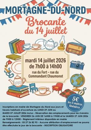 Brocante, Vide-greniers - Mortagne-du-Nord