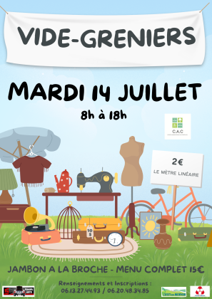 Vide-greniers - Cussy-en-Morvan