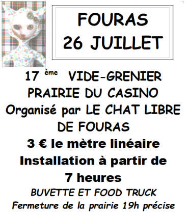 Brocante, Vide-greniers - Fouras
