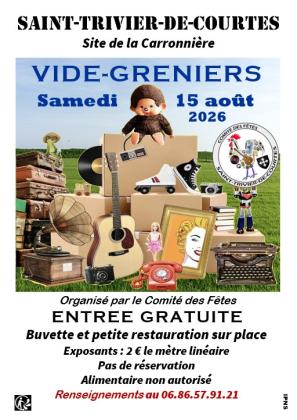 Vide-greniers - Saint-Trivier-de-Courtes