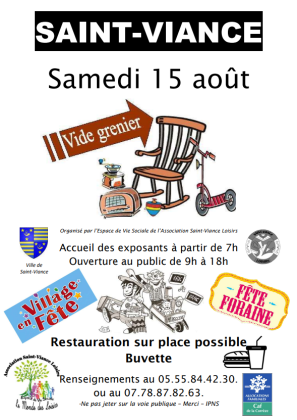 Vide-greniers - Saint-Viance