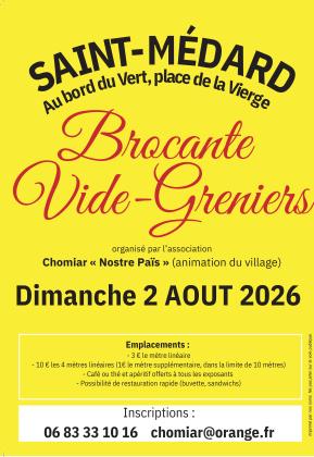 Brocante, Vide-greniers - Saint-Médard