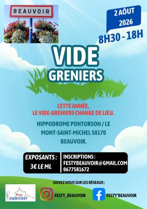 Vide-greniers - Beauvoir