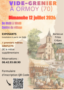 Vide-greniers - Ormoy
