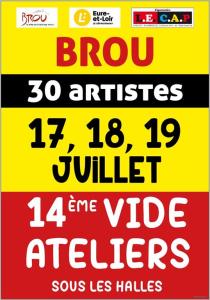 Vide-ateliers d'artistes figures libres - Brou