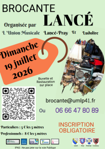 Brocante, Vide-greniers - Lancé