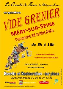 Vide-greniers - Méry-sur-Seine