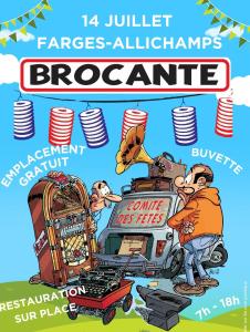 Brocante, Vide grenier - Farges-Allichamps