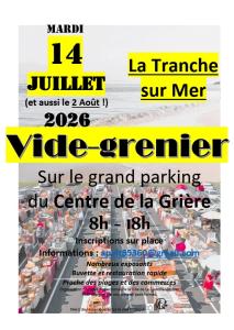 Vide-greniers - La Tranche-sur-Mer
