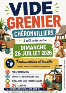 Vide-greniers - Chéronvilliers