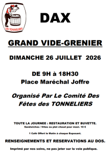 Brocante, Vide-greniers - Dax