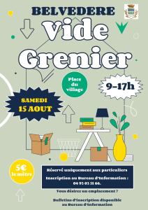 Brocante, Vide-greniers - Belvédère