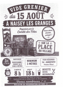 Brocante, Vide-greniers - Naisey-les-Granges