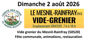 Brocante, Vide-greniers - Le Mesnil-Rainfray