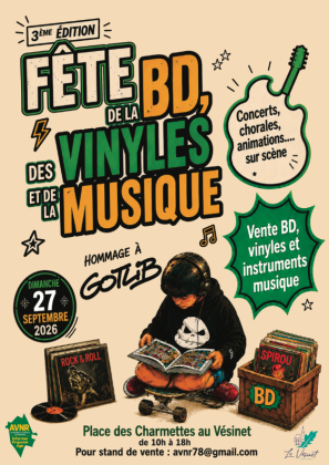 Fête de la BD des Vinyles et de la Musique 2026