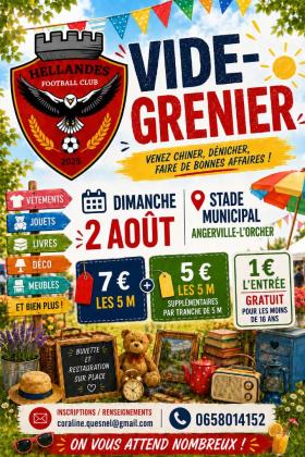 Vide-greniers - Angerville-l'Orcher