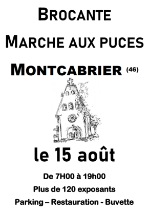 Marché aux puces - Montcabrier