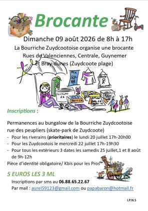 Brocante, Vide-greniers - Zuydcoote