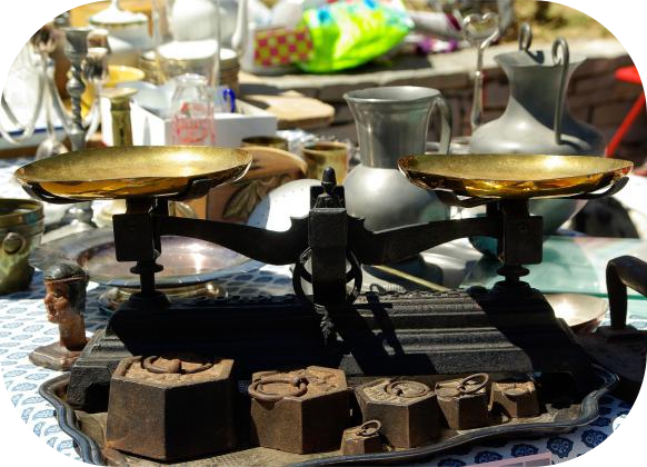 Brocante, Vide-greniers - Grues