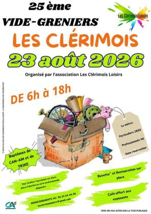 Vide-greniers - Les Clérimois