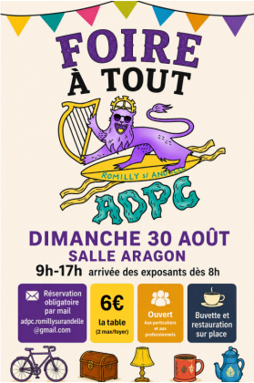 Vide-greniers - Romilly-sur-Andelle