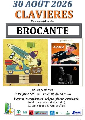 Brocante, Vide-greniers - Ardentes