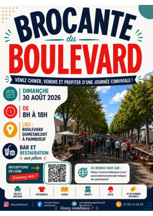 Brocante, Vide-greniers - Paimboeuf