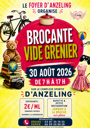 Vide-greniers - Anzeling