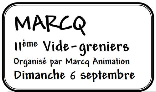 Vide-greniers - Marcq