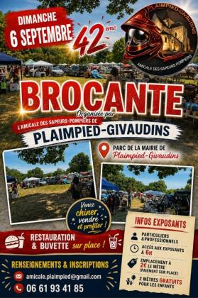 Brocante, Vide-greniers - Plaimpied-Givaudins