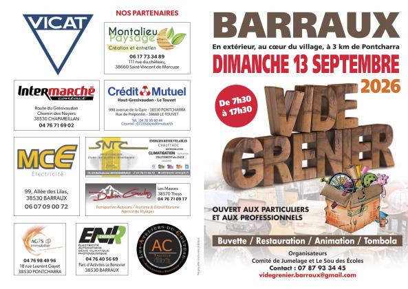 Vide-greniers de Barraux