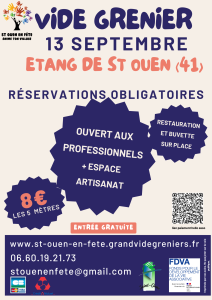 grand vide grenier dimanche 13 septembre 2026