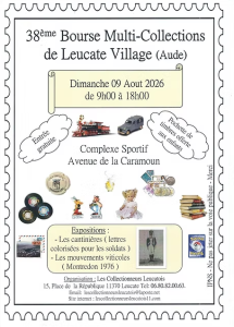 Bourse multi-collections - Leucate