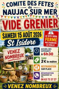 Vide-greniers - Naujac-sur-Mer