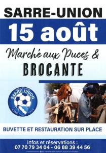 Brocante, Vide-greniers - Sarre-Union