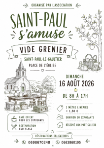 Vide-greniers - Saint-Paul-le-Gaultier