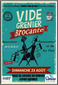 Brocante, Vide-greniers du Domino - Suèvres