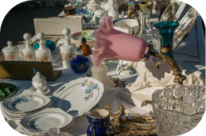 Brocante, Vide-greniers - Belleu