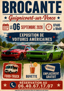 Brocante, Vide-greniers - Guignicourt-sur-Vence